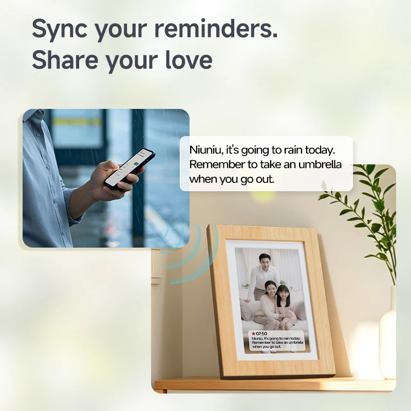 Bigme 7.5''F7 PRO Smart Digital Color E-ink Photo Frame - Image 5