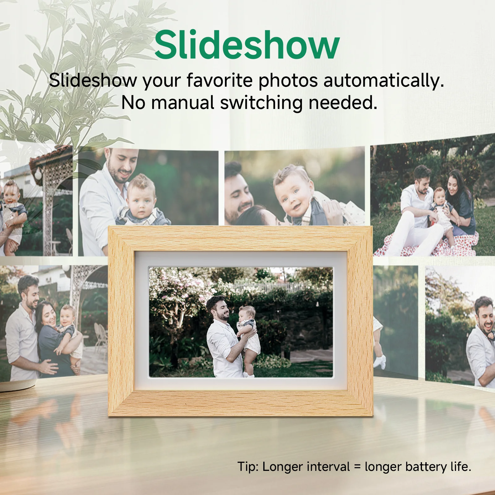 Bigme F7 7.3 Inch WiFi Digital Color E-ink Picture Frame - Image 10
