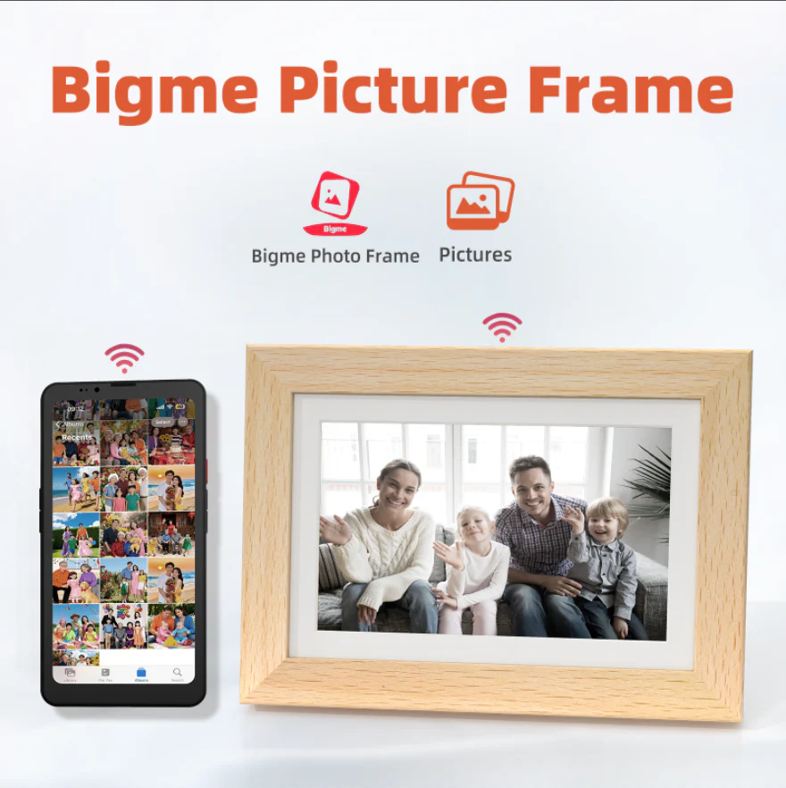 Bigme F7 7.3 Inch WiFi Digital Color E-ink Picture Frame - Image 22